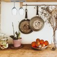 thumbnail image 4 of Miangastore Support à Verres Argent Acier Inoxydable 1Pcs 31.5X8.5Cm, 4 of 9