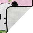 thumbnail image 4 of Coolnut Lightweight Soft Area Rugs, 80 x 58 inch（6'8" x 4'10"） Cute Pandas Bamboo Floor Mat for Kids Playing Room Hardwood Floor Living Room Nursery Rugs, 4 of 6