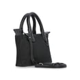 thumbnail image 4 of No Boundaries Women's Mini Tote Crossbody Bag, Black, 4 of 6