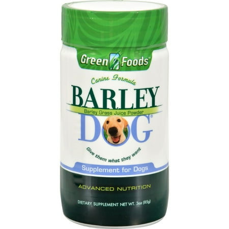 - Green Foods All-Breed Formula Barley Dog Grass Juice -- 3 oz