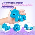 thumbnail image 3 of Tsyan Letras A Juego Montessori Juguetes para Niños Pequeños Abc Unicornio Alfabeto Preescolar Actividades De Aprendizaje Aula Debe Tener Clasificación Sensorial Juegos De Juguetes Educativos para Niñ, 3 of 8