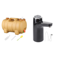 thumbnail image 1 of Jarra de agua para acampar de 20L con grifo, tanque de agua portátil para autocaravanas., 1 of 8