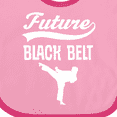 thumbnail image 4 of Inktastic Martial Arts Future Black Belt Karate Boys or Girls Baby Bib, 4 of 4