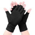 thumbnail image 2 of Gants de Compression Anti-Arthrite Soutien Sans Doigts Soulagement de la Douleur Rhumatoïde, 2 of 5