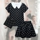 thumbnail image 3 of Disfraz de Cosplay para niñas, traje de juego de rol transpirable, regalo negro para niñas de 3 a 9 años Tmvgtek libre de BPA, 3 of 7