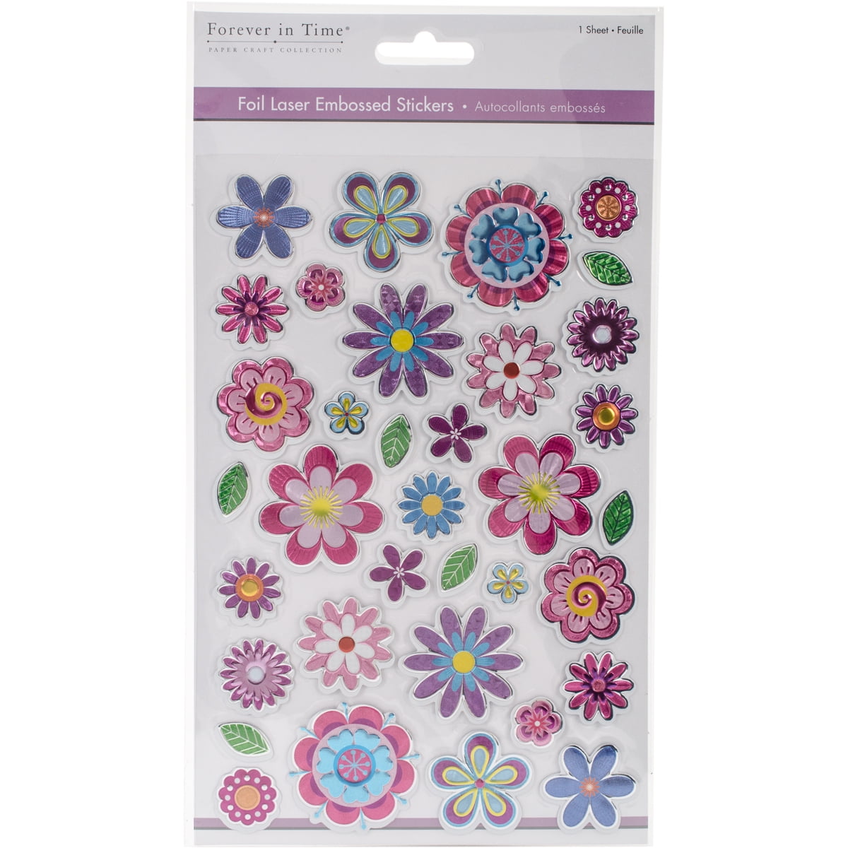 /"WEDDING/" Embossed Stickers by Forever in Time