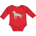 thumbnail image 3 of Inktastic Labrador Boys or Girls Long Sleeve Baby Bodysuit, 3 of 5