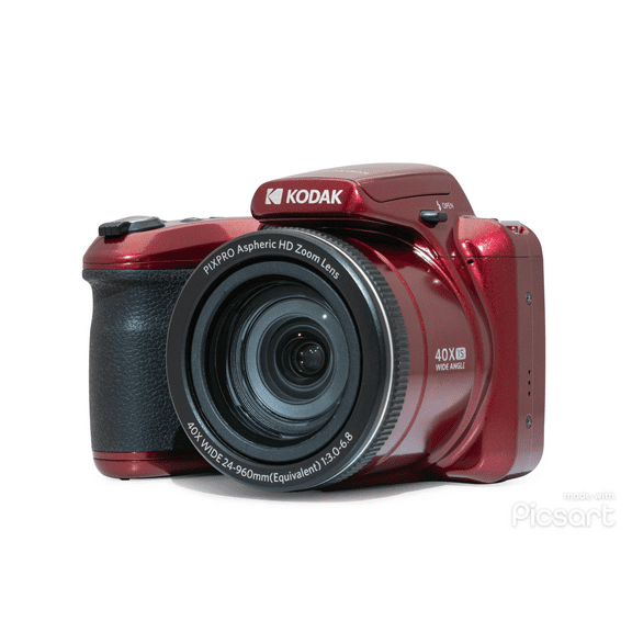 Pre-Owned Kodak PIXPRO AZ405 20.7 Megapixel Compact Camera, Red
