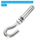 thumbnail image 3 of Gancho de expansión Uxcell M10 de acero inoxidable 304 para pared de concreto, ganchos de tornillo de anclaje plateados, paquete de 2, 3 of 5