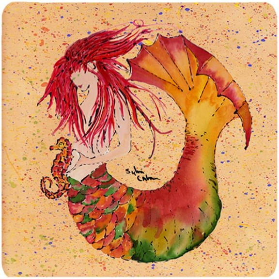Mermaid Foam Coasters - Set 4