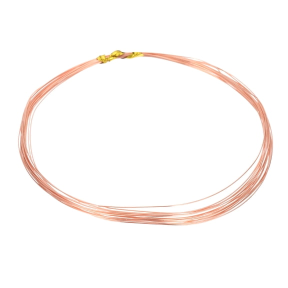 99.9% Pure Copper Wire for Jewelry Making, 26 Gauge (0.4mm) Copper Craft Wire 14.8 Feet