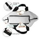 thumbnail image 4 of Balery Camp Van Bolsa Tote Estilo Estético con Cremalleras, Bolsa de Hombro, Bolsa de Compras Grande y Plegable, 4 of 8