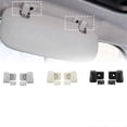 thumbnail image 1 of Auto Side Sun Visor Fixing Buckle for BMW Mini R55 R56 R60 Buckle 51169812837 Grey Front, 1 of 5