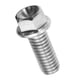 thumbnail image 4 of Tornillos de brida de titanio M6x10-65 mm, cabeza de brida, sujetador de brida M6 x 15, 4 of 9