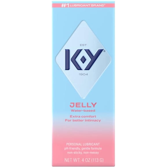 K-Y Jelly Personal Lubricant, 4 oz.