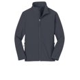 thumbnail image 5 of Port Authority Y317 Youth Core Soft Shell Jacket , Battleship Grey, M, 5 of 5