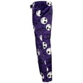thumbnail image 3 of The Nightmare Before Christmas Jack Skellington Skull All Over Purple Adult Lounge Pants Sleepwear, 3 of 6