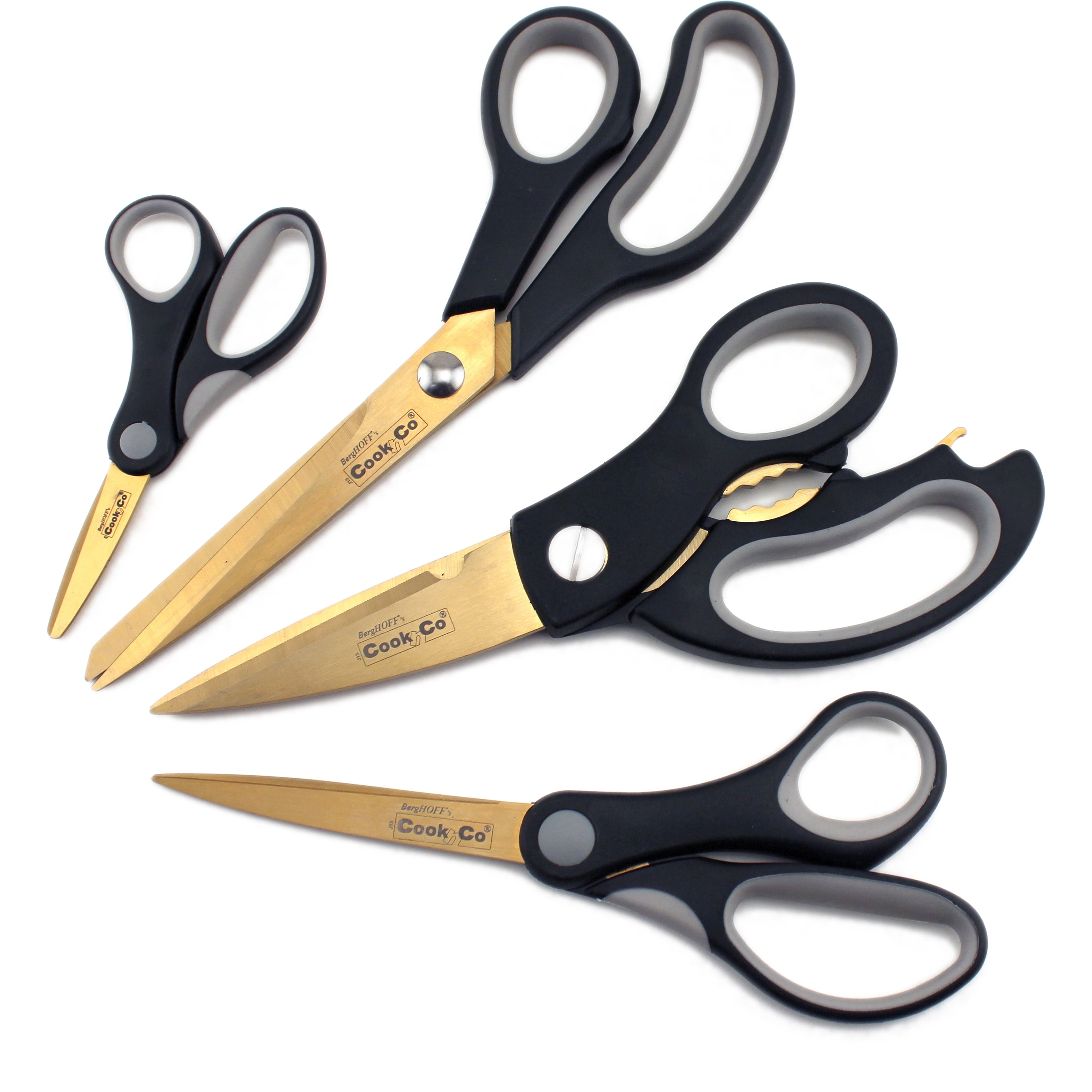Studio Gold Series Ti 4pc Scissors Set