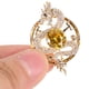 thumbnail image 5 of Broche delicado de cobre con diseño de dragón, broche para ropa, broche para sombrero, decoración., 5 of 7