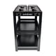 thumbnail image 1 of Parrilla de gas 4 quemadores con estante y cubierta porcelanizada ALFA  411-4, 1 of 4