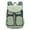 czb# Green201, variant on CUZIBR Girls Backpack For Campus Daily Commute Sports Travel Casual Vintage Color Block Daypack Unisex Students Adjustable Mesh Padded Shoulder Straps School Rucksack