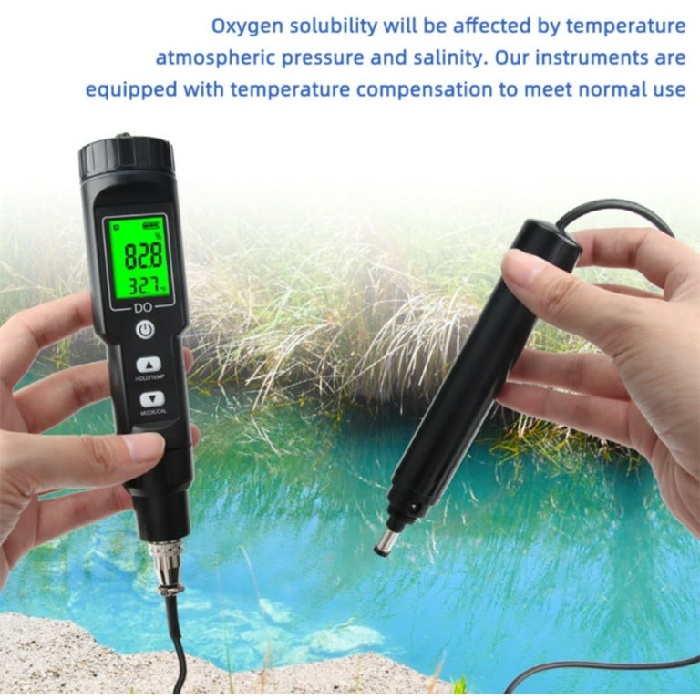 Dissolved Do Oxygen Meter Probe Tester 0-40mg/l saturation: 0.0-300% Do9100, Men's, Size: One Size