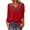 Red, variant on Vedolay Womens Casual Tops T-Shirt Fall Printing Loose Blouse Tops Black,2XL