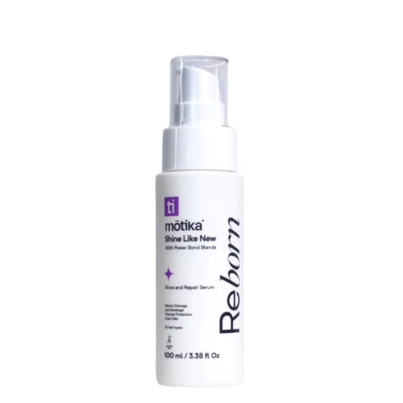 Motika | Rebom Shine Like New 100 ml Serum Reparador y Abrillantador De Cabello | Elimina El Frizz | Restaura Las Puntas Abiertas Desde El Primer Uso