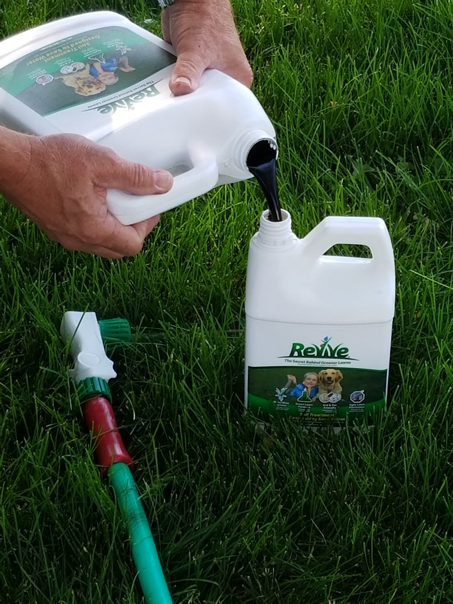 Revive Liquid Organic-Based Soil Treatment, Mineral Supplement Fertilizers,1 gal