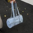 thumbnail image 4 of HUISZJ Denim Shoulder Bag, Adjustable Strap Underarm Bag, Women Fashion Crossbody Bag for Work Shopping Travel College (Blue), 4 of 10