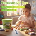 thumbnail image 2 of Play Dough For Kids DIY Modeling Clay Non Toxic Soft Colorful Bulk Toddler Crafts Toy Set Creative Toy, 2 of 8
