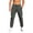 Green, variant on Bosfbaoi Plus Size Pants For Men Tapered Jogger Pants Mens Casual Pants Drawstring Elastic Waist Trousers