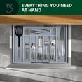 thumbnail image 3 of Organizador de cajón para cocina ROYAL CRAFT WOOD de bambú, 9 compartimentos, 3 of 9