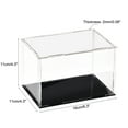 thumbnail image 2 of Unique Bargains Acrylic Clear Display Case Box Dustproof Protection Showcase Cube Collectibles Show Box 15x10x10cm, 2 of 7