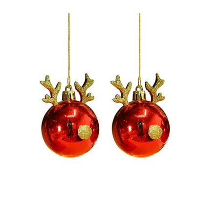 

Christmas Tree Pendant Decoration Accessories Christmas Deer Doll Pendant Lamb Pompom Elk Pendant Decoration Scene Dress Up Props