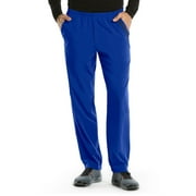 Barco One Men's 0217 7 Pocket Cargo Performance Scrub Pant- Cobalt- Medium Short