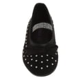 thumbnail image 5 of Kensie Girl Toddler Ballerina Flats, Bead Black, 10, 5 of 8