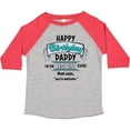 thumbnail image 3 of Inktastic Happy Birthday, Daddy Best Ever in Blue Boys or Girls Toddler T-Shirt, 3 of 5