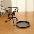 thumbnail image 3 of stanreset Indoor Iron Plant Stand Mini Desktop Plant Holder Iron Flower Pot Trivet, 3 of 6