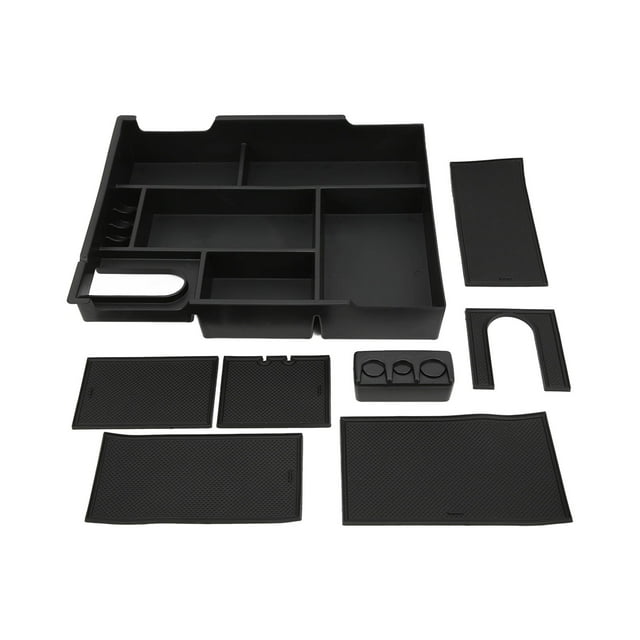 Center Console Organizer,Center Console Storage Box Armrest Tray Center Console Storage Box Tailored for Perfection
