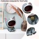thumbnail image 2 of Caja Almacenamiento Desktop Candy Bandeja Container Cat Resin Craft () Azul, 2 of 8