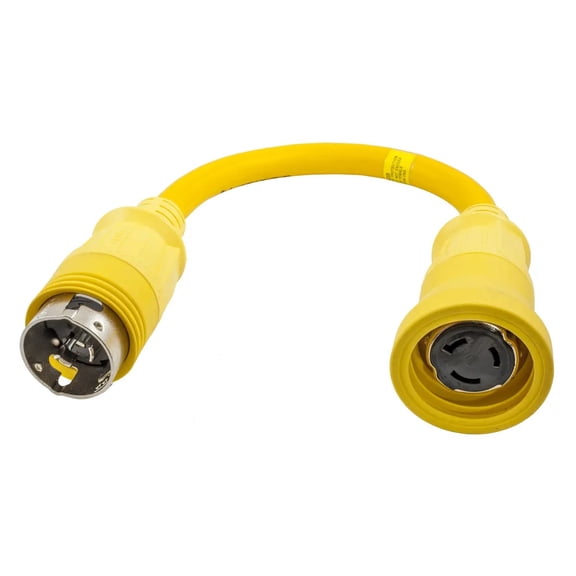 Hubbell Wiring HBL61CM72 Hubbell Hbl61cm72 Adapter 50a125v Female To 50a250v Male