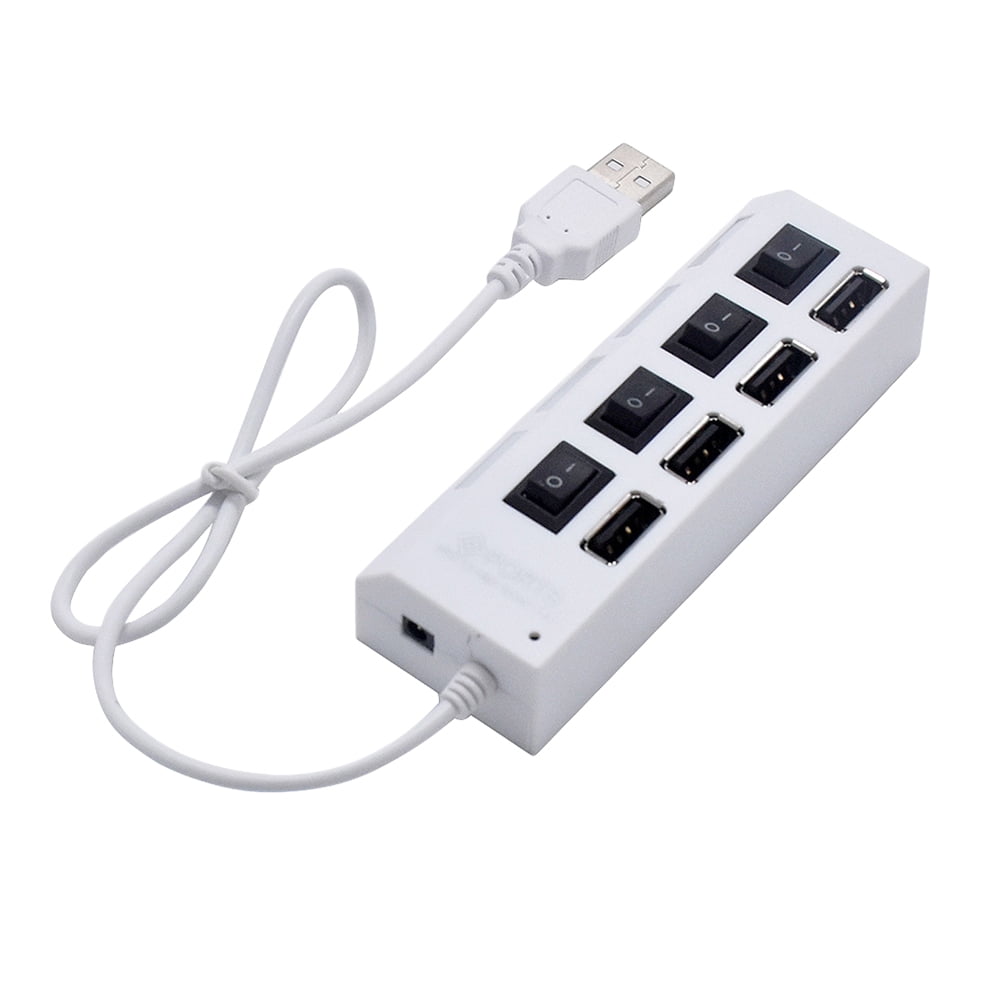 WRITWAA desktop usb hub usb port extender Slim and Lightweight for Home Travel 1Pcs