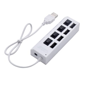 WRITWAA desktop usb hub usb port extender Slim and Lightweight for Home Travel 1Pcs