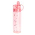 thumbnail image 1 of Botella de agua deportiva roja de 420 ml, a prueba de fugas, portátil e ideal para exteriores, 1 of 8