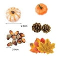 thumbnail image 6 of 50pcs Fall Decorations for Home - Small Pumpkins for Decorating with Fake Leaves, Gourds & Pinecones -Thanksgiving Decor for Table Centerpiece Indoor Room, 6 of 8