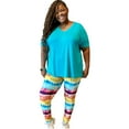 thumbnail image 2 of Mina Plus Size Tie Dye Legging Set, 2 of 3