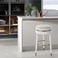 thumbnail image 2 of Meridian Furniture Coral Cream Velvet Counter Stool, 2 of 4