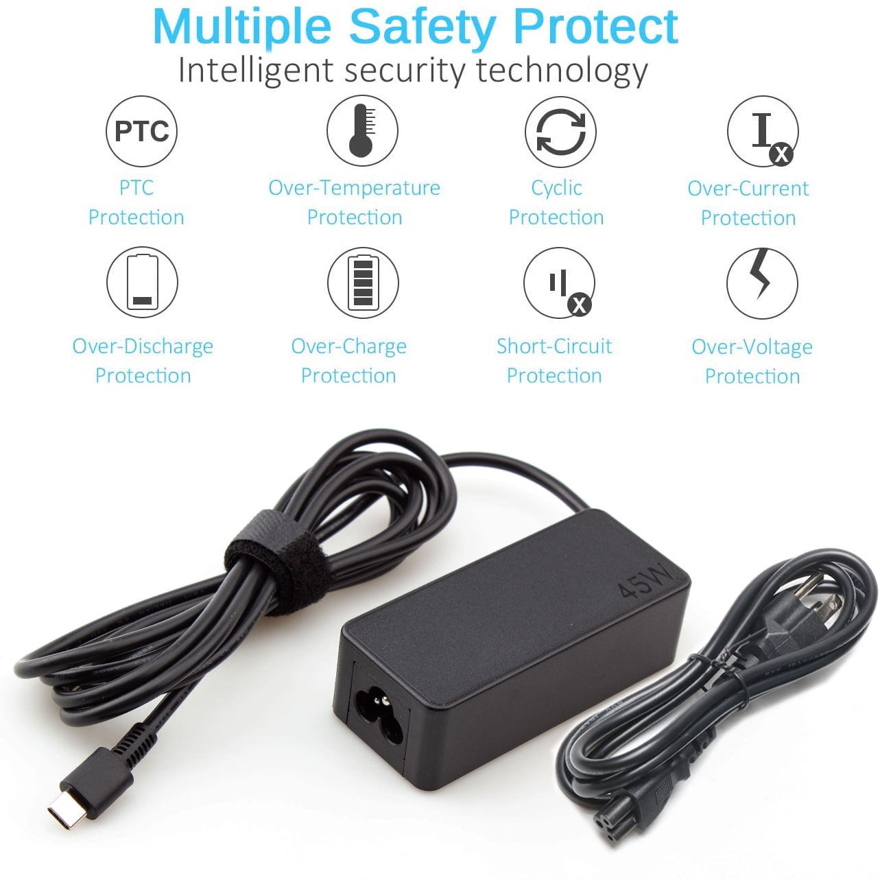 Chargeur Secteur 65W USB-C Pour HP EliteBook X360 830 G6 - Alimentation Originale Compatible