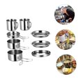 thumbnail image 3 of OUNONA 1 Set of Durable Stainless Steel Cooking Utensils Set for Outdoor Cooking, 3 of 8
